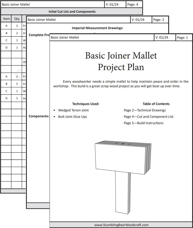 Basic Joiner Mallet